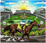 Charles Fazzino Art Charles Fazzino Art Portrait of a Champion (DX)